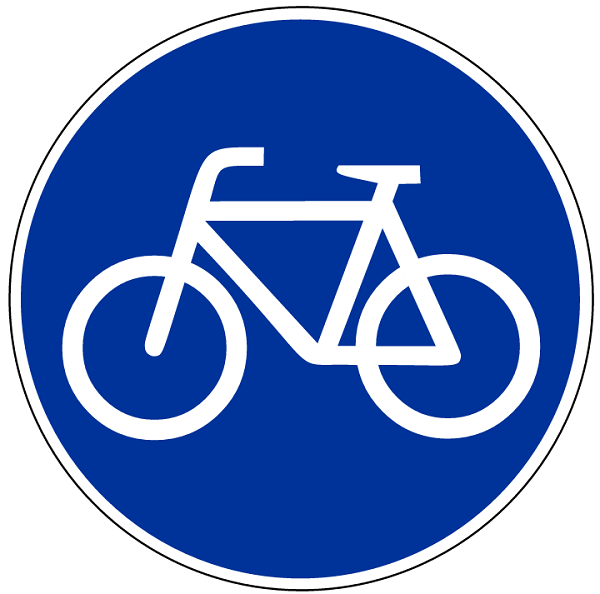 Знак «Велосипедная дорожка»