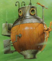 «Черепаха» - первая подводная лодка