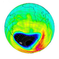 озоновая дыра над Арктикой
